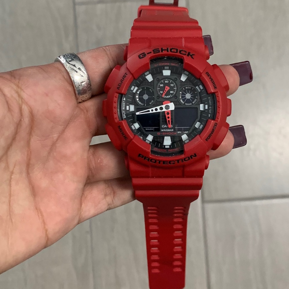 Red G Shock